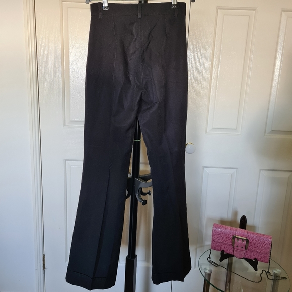 SABA Pink Label S W26 L104 Black Officewear Womens Pants Workwear Formal Pants - Picture 5 of 12